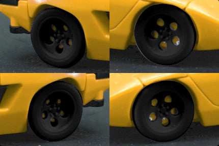 Countach Wheels for Kingdom Sideswipe and Earthrise Sunstreaker