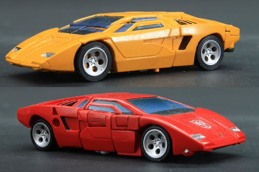 Countach Wheels for Kingdom Sideswipe and Earthrise Sunstreaker