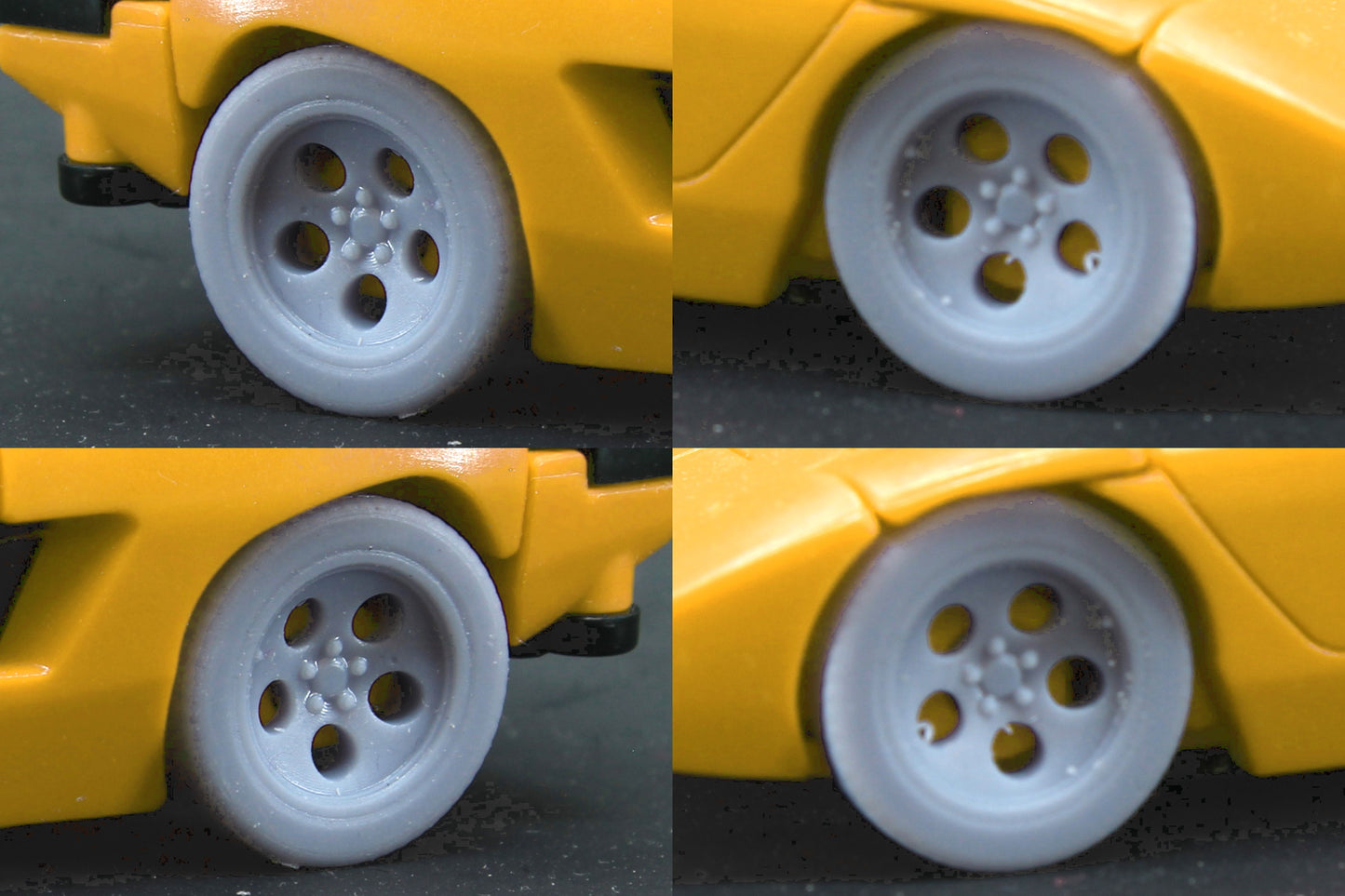 Countach Wheels for Kingdom Sideswipe and Earthrise Sunstreaker